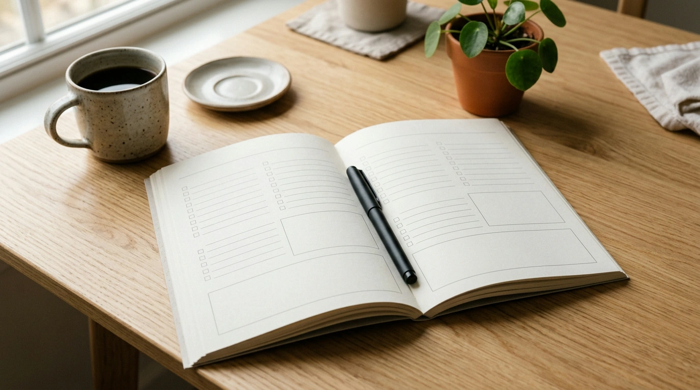 Mindful Clarity Printable Journal: Prompts, Gratitude & Quotes