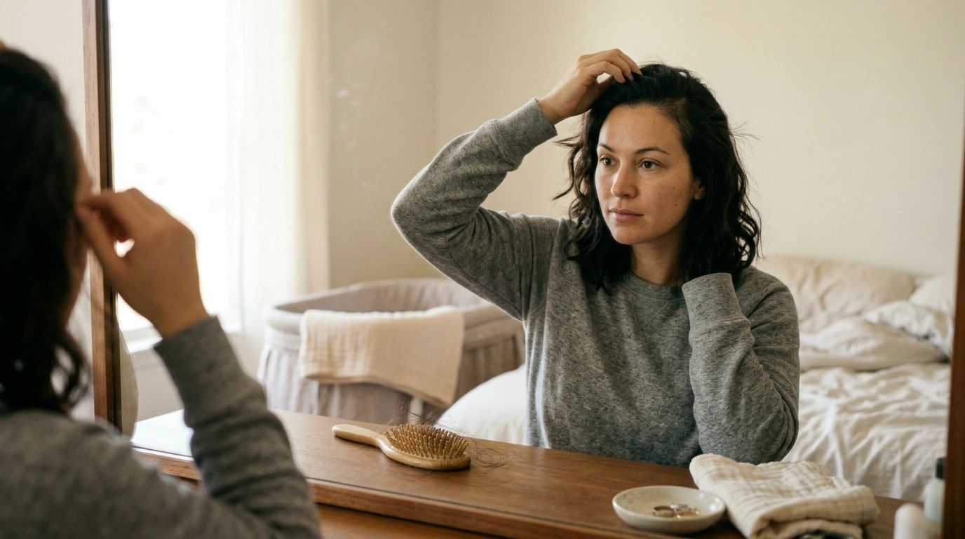 Postpartum Hair Changes: What’s Normal & When to Check